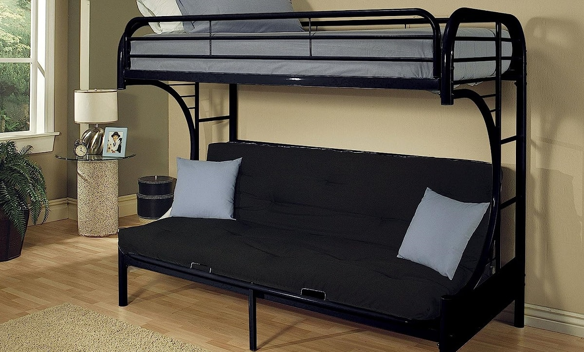 6 Best Futon Bunk Beds (2025) - Combining Convenience And Comfort throughout Maximize Space and Comfort A Deep Dive into Bunk Bed Twin/Full Futon Designs
