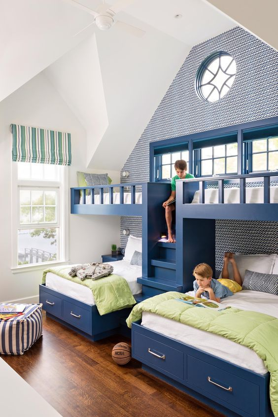 8 Beautiful Bunk Bed Ideas For Maximizing Space In Style | Bunk Beds ... with