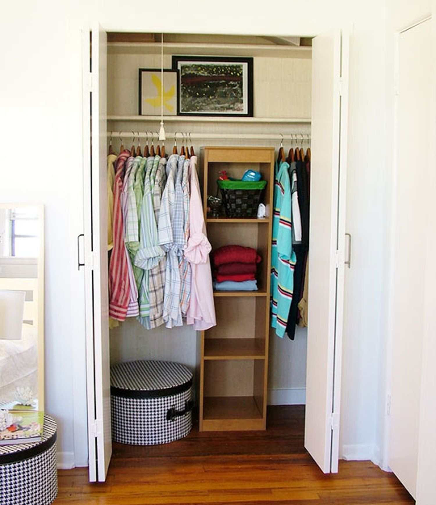 9 Open Wardrobe Ideas For Small Bedrooms: Maximizing Storage Space for Maximizing Space with a 39.4" Double Door Kids Wardrobe