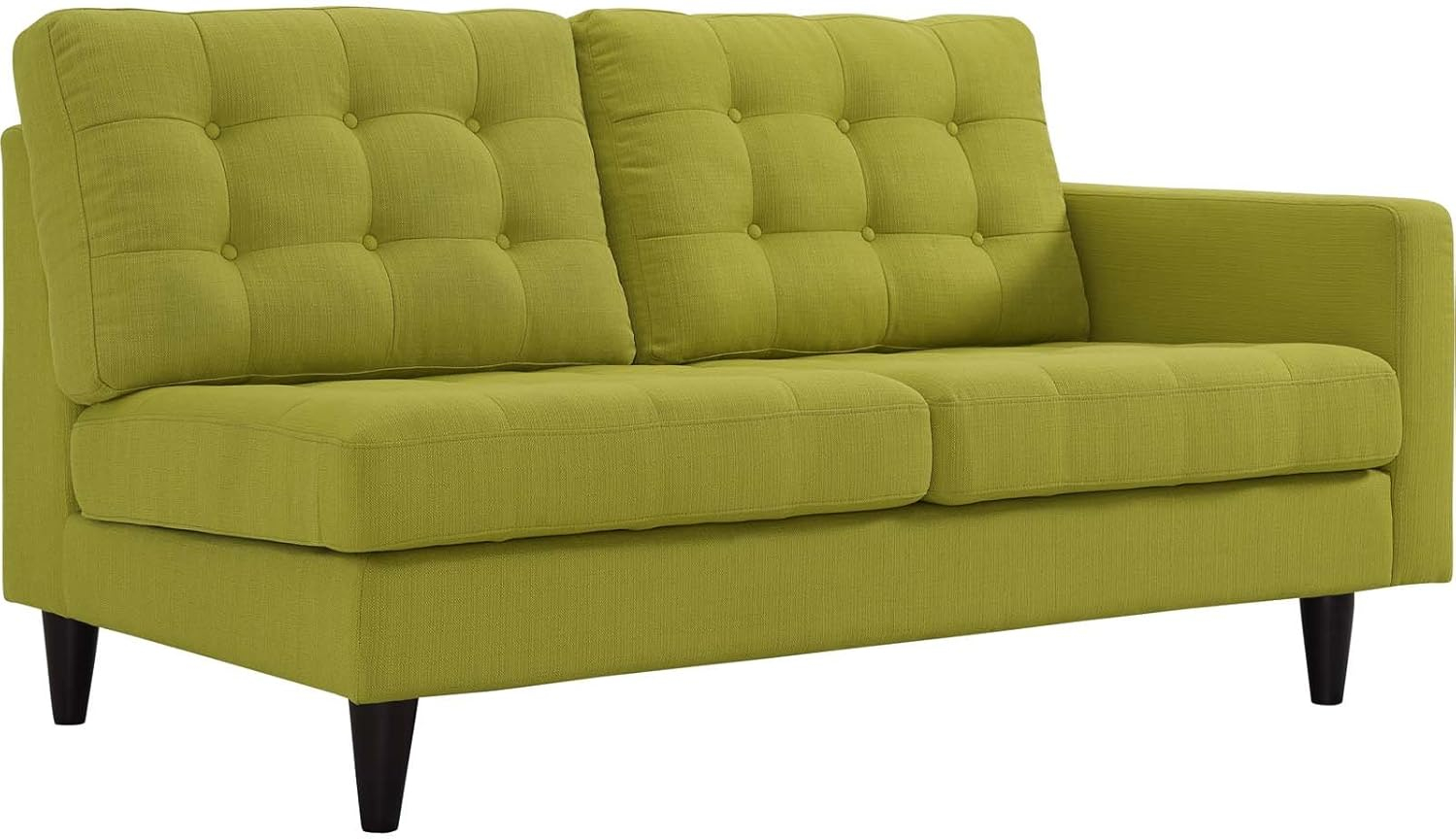 Amazon.com: Modway Empress Mid-Century Modern Upholstered Fabric Right ... for