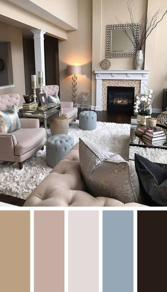 Beautiful Living Room Gray Color Schemes pertaining to
