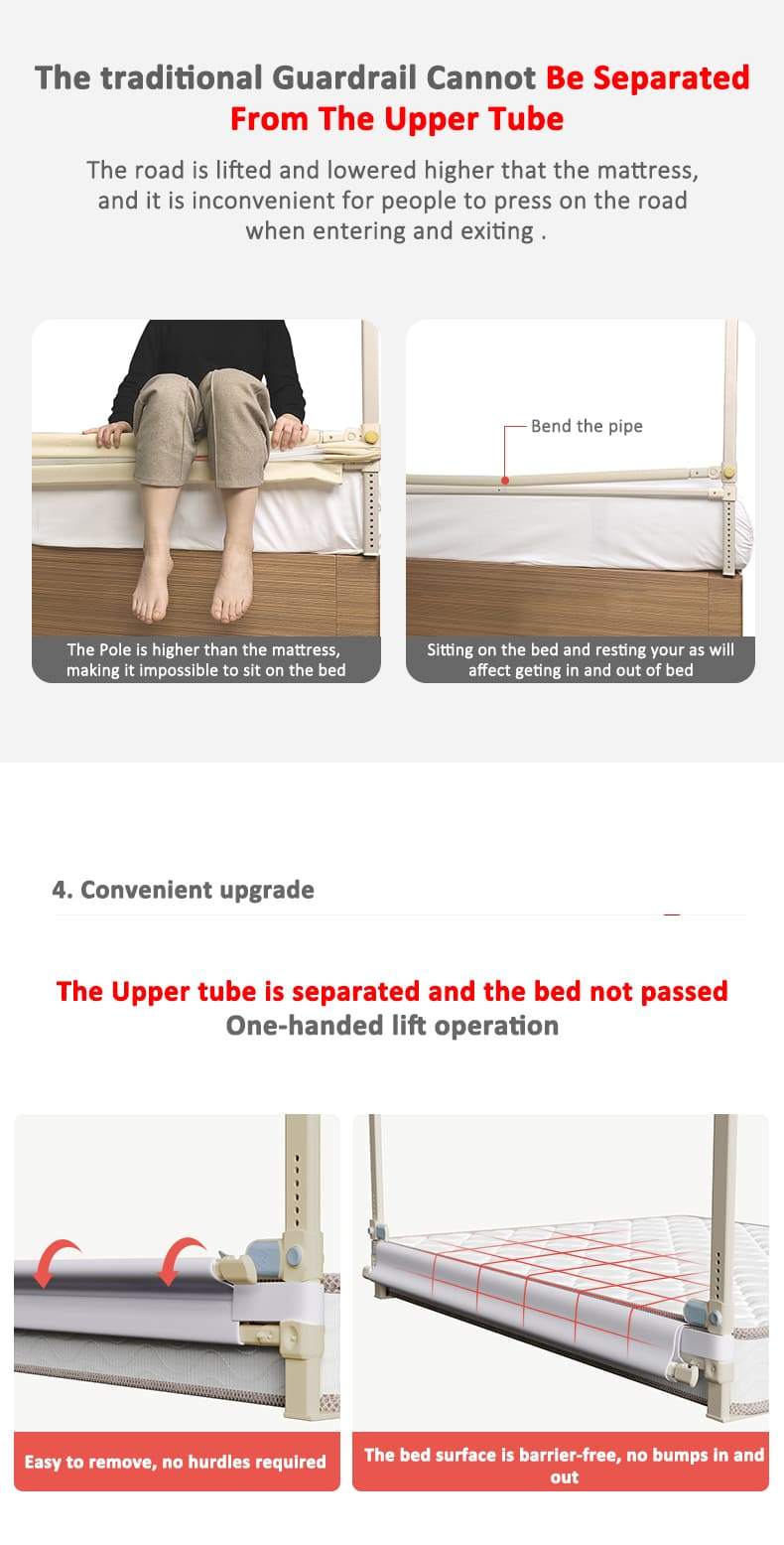 Bed Rails For Kids | Standard Bed Guardrail | Staranddaisy throughout Safety First Understanding Guardrail Standards for Bunk Beds