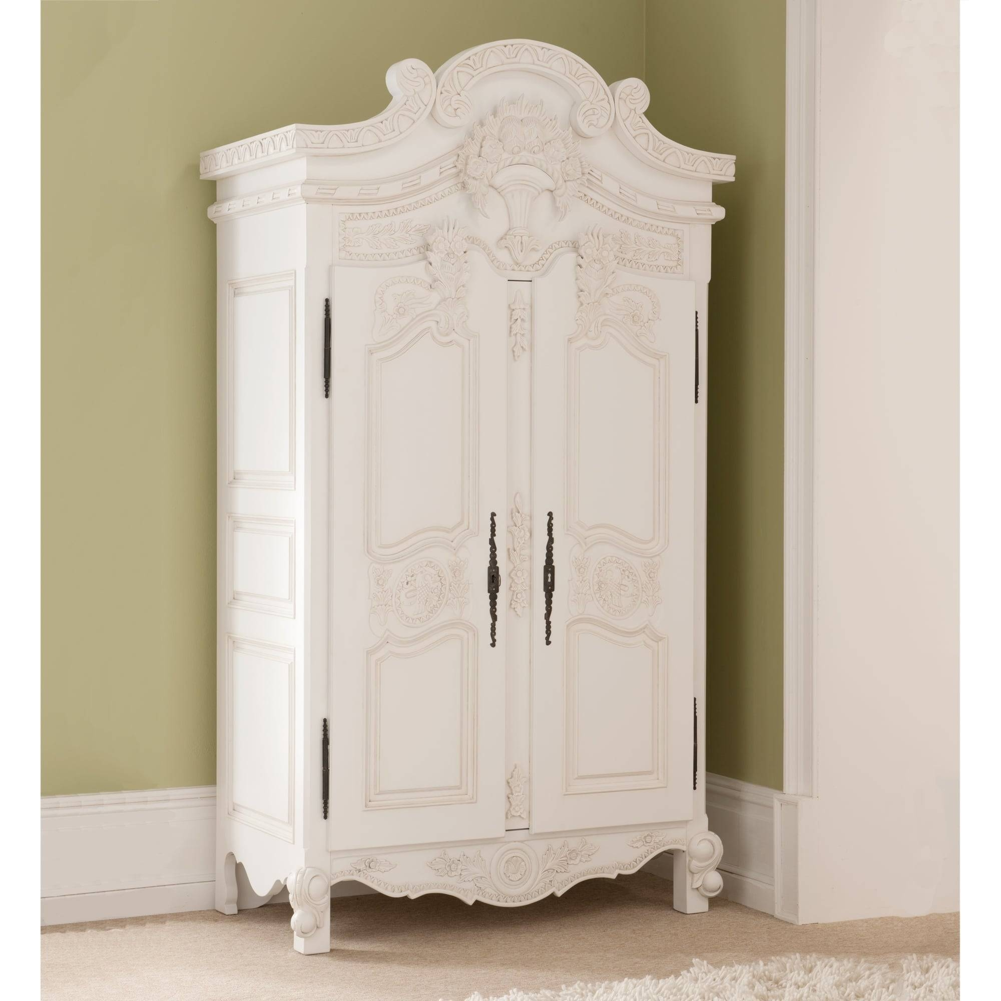 Best 15+ Of Antique White Wardrobes with Comparing White Wardrobe Armoires Finding the Right One for You