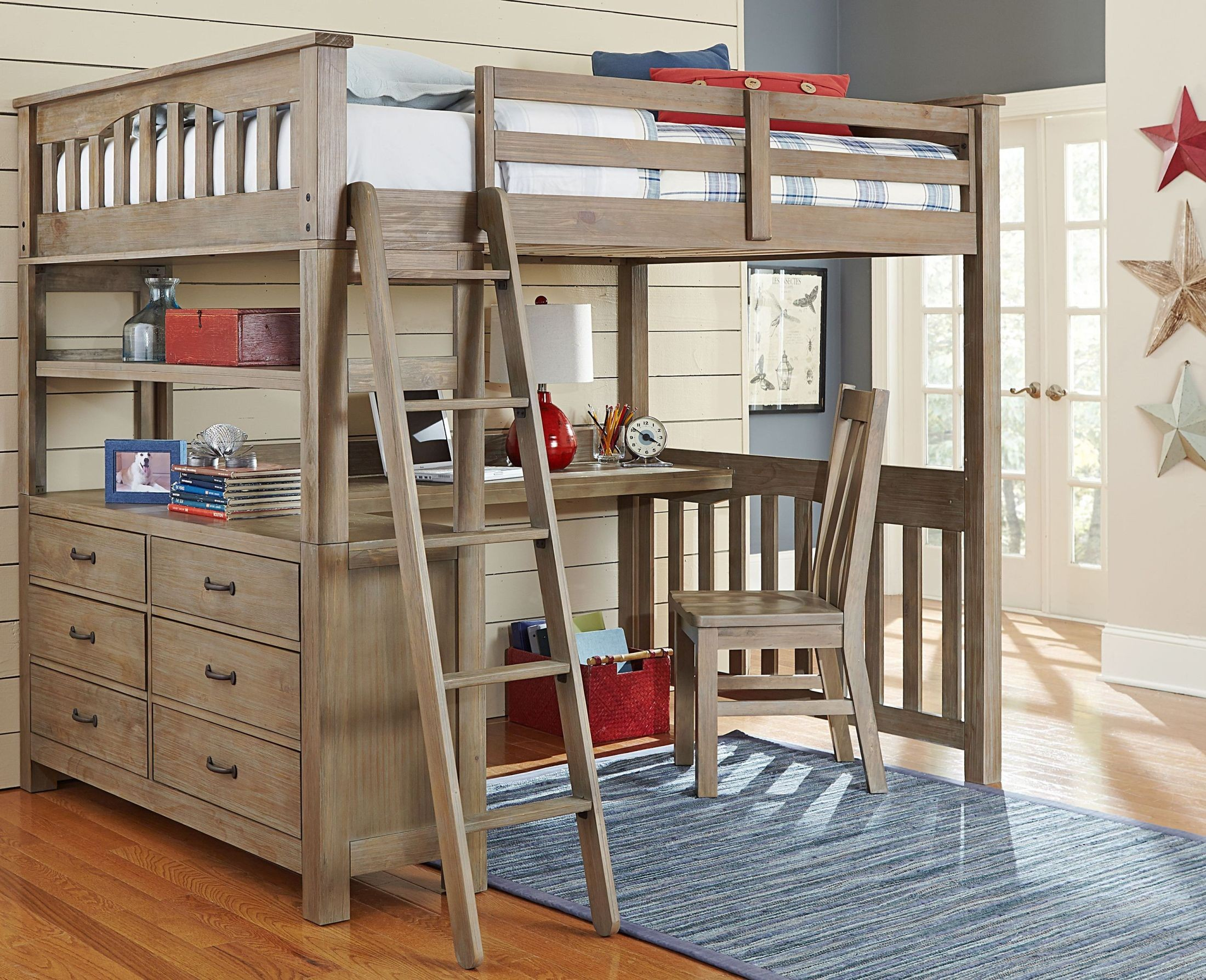 Best King Size Loft Beds For 2024: Your Complete Guide To Style And ... inside The Ultimate Guide to Choosing the Right Gewnee Wood Full Size Loft Bed with Built-in Wardrobe for Your Needs