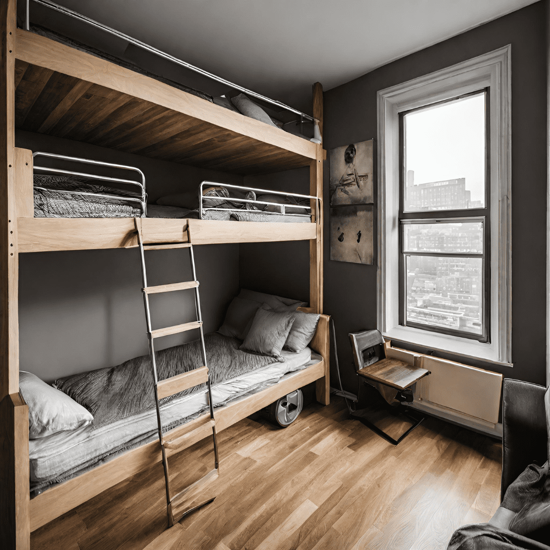 Bunk Beds For Small Apartments: Maximizing Space In Studio Living ... pertaining to Maximizing Space The Benefits of Bunk Beds with Storage Solutions
