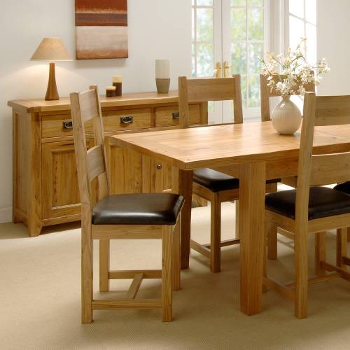 Contemporary Oak Dining Room Sets in