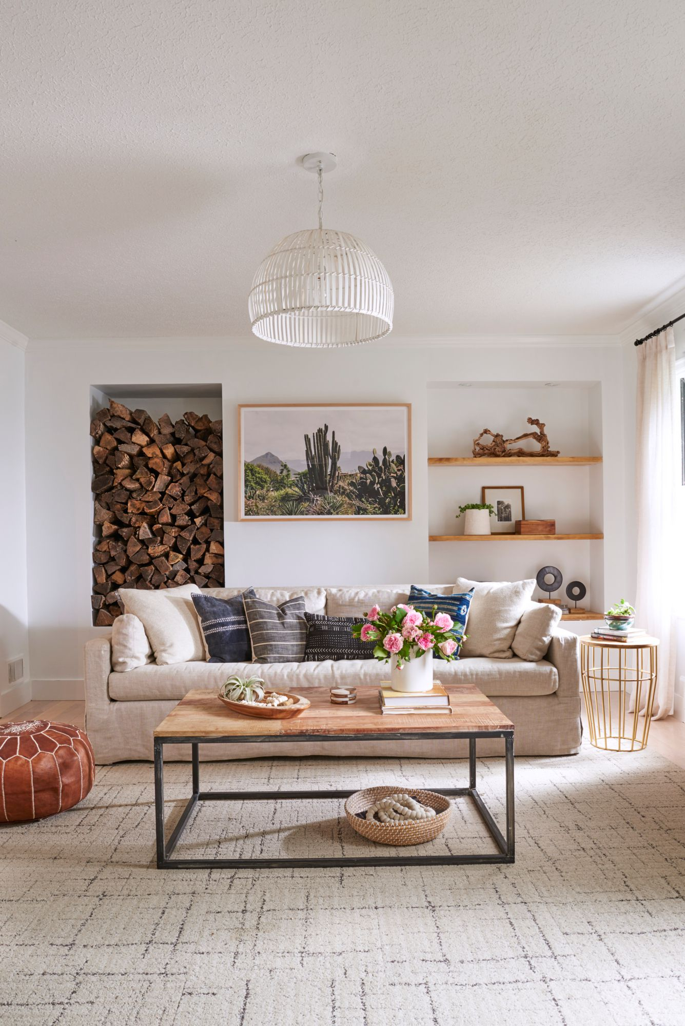 Cozy Up Your Space: Create A Living Room With A Leather Couch That You ... regarding Creating a Cozy Haven How to Style Your Living Room with a Velvet Sofa