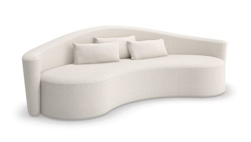ספה מעוגלת Luna Sofa in The History and Evolution of the Luna Leather Sofa Collection