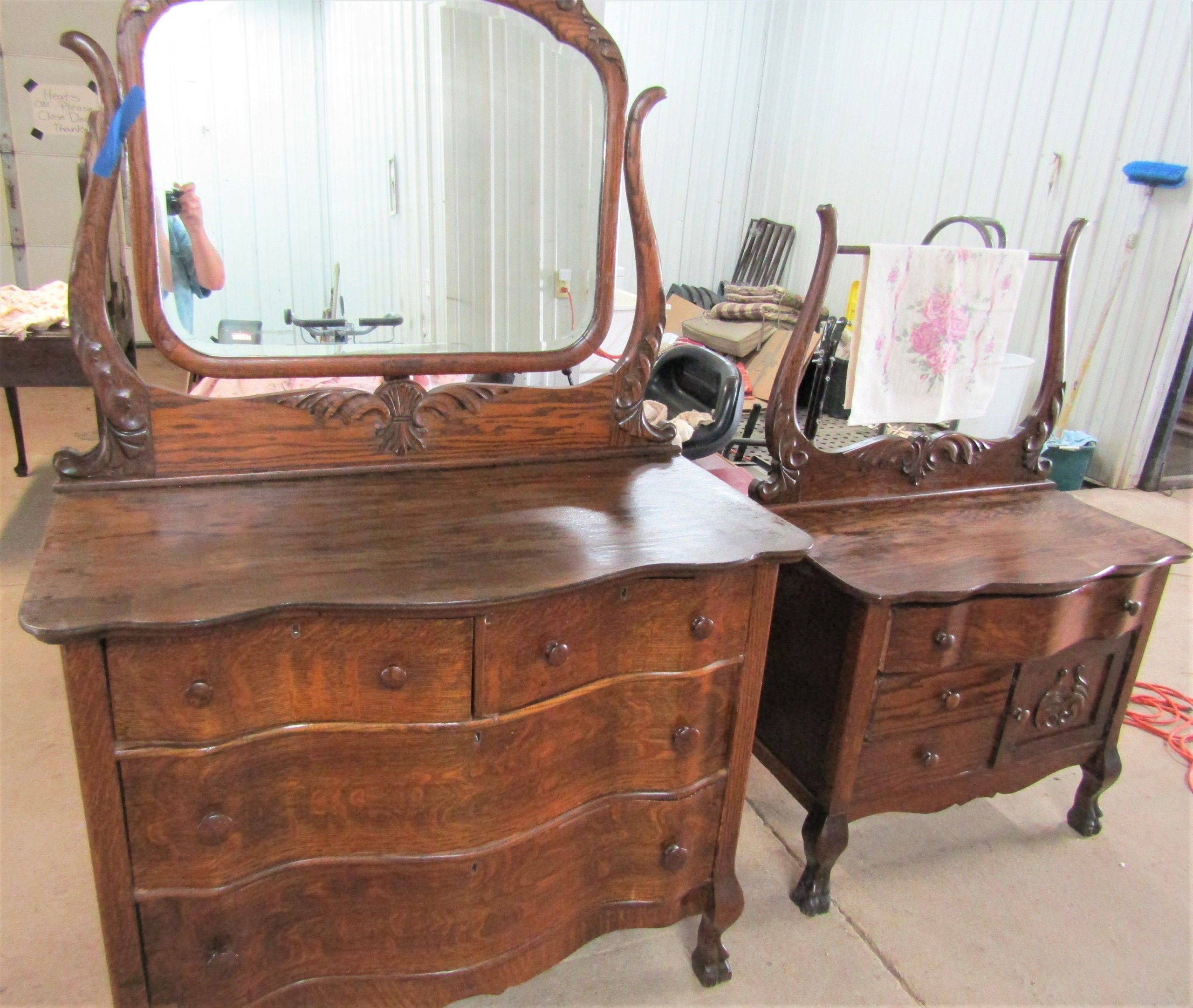 Dresser inside