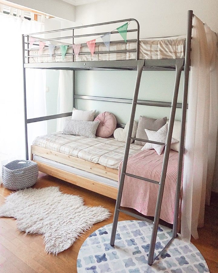 Esta Es Una De Mis Últimas Renovaciones Decorativas En Casa. Se Trata ... throughout Creating a Comfortable and Practical Bedroom Environment Using Roseto WEIF64183 Bunk Beds