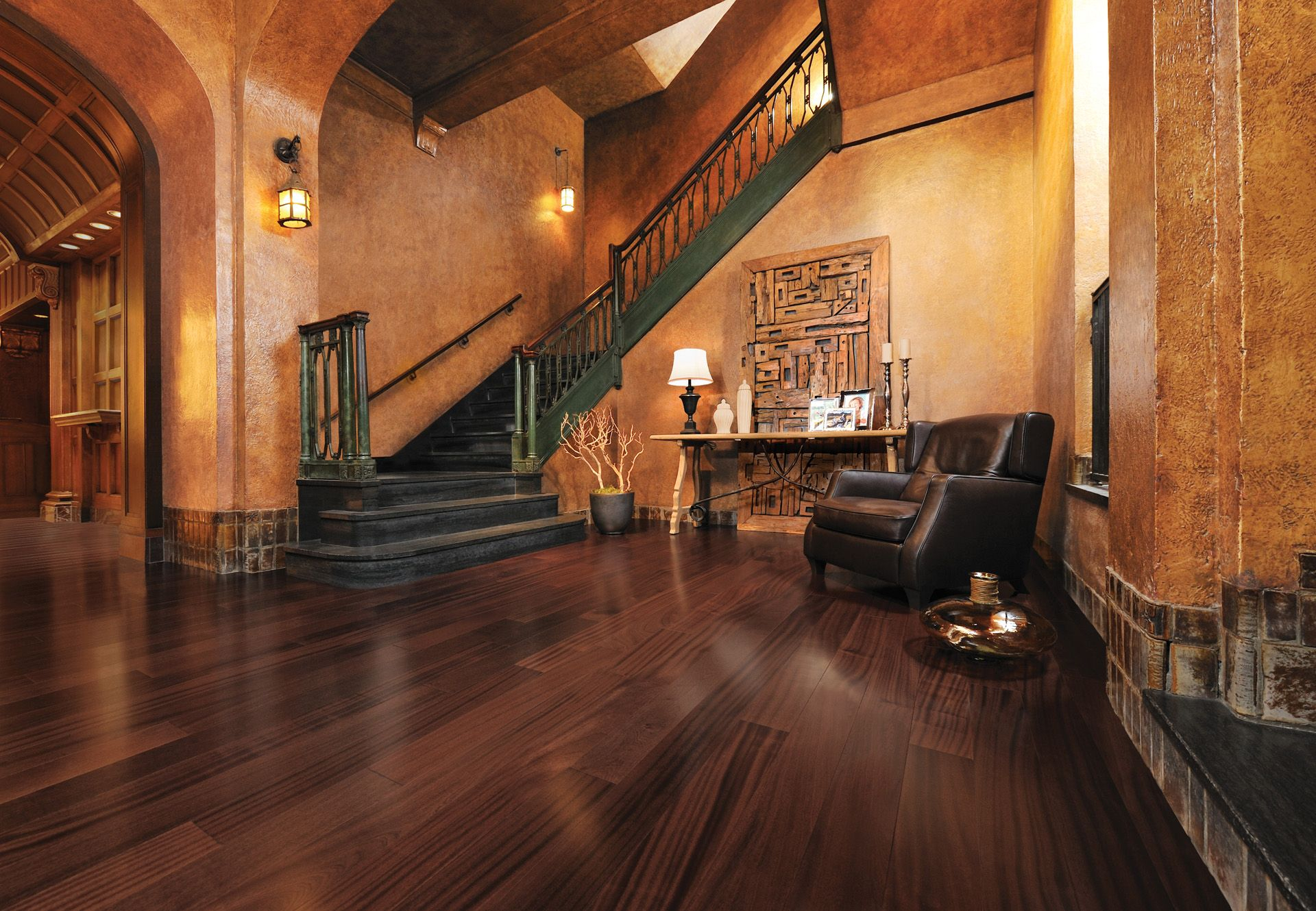 Exotic, African Mahogany Henna - Mirage Hardwood Floors | Hardwood ... regarding