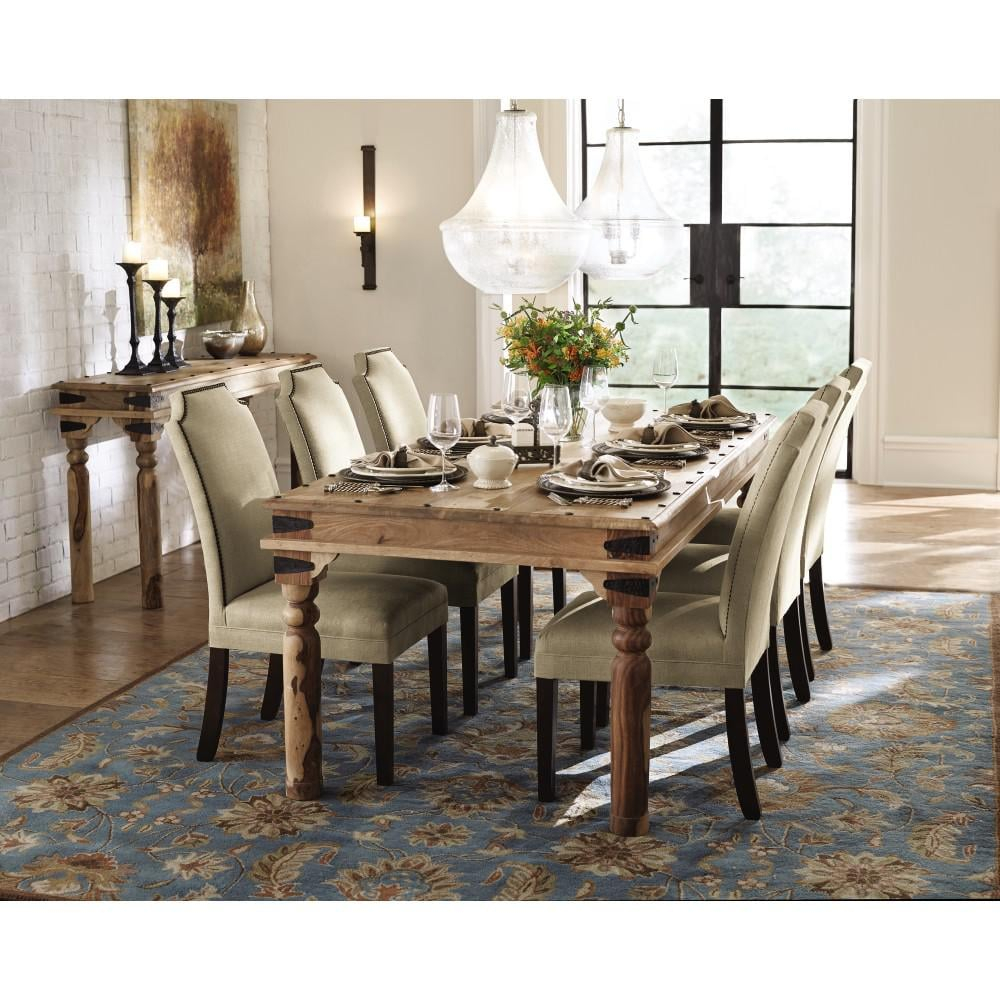 Fields Weathered Brown Dining Table ($719, Originally $899) | The Home ... within Finding the Perfect Fit A Guide to Rustic Brown Dining Tables