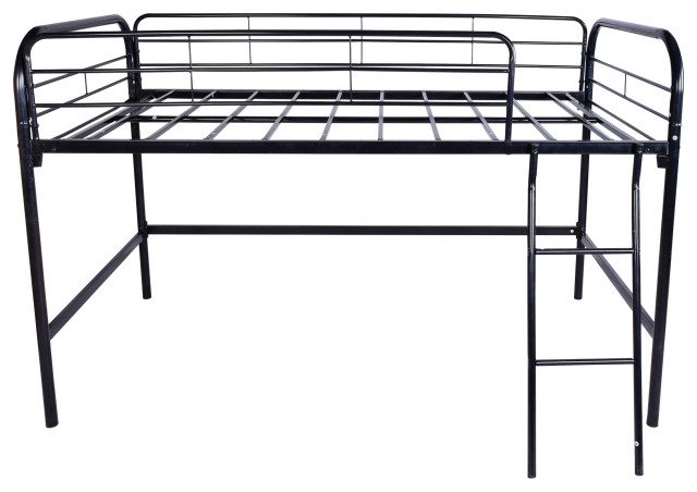 Gewnee Metal Twin Loft Bed - Transitional - Loft Beds - By Gewnee Inc ... throughout
