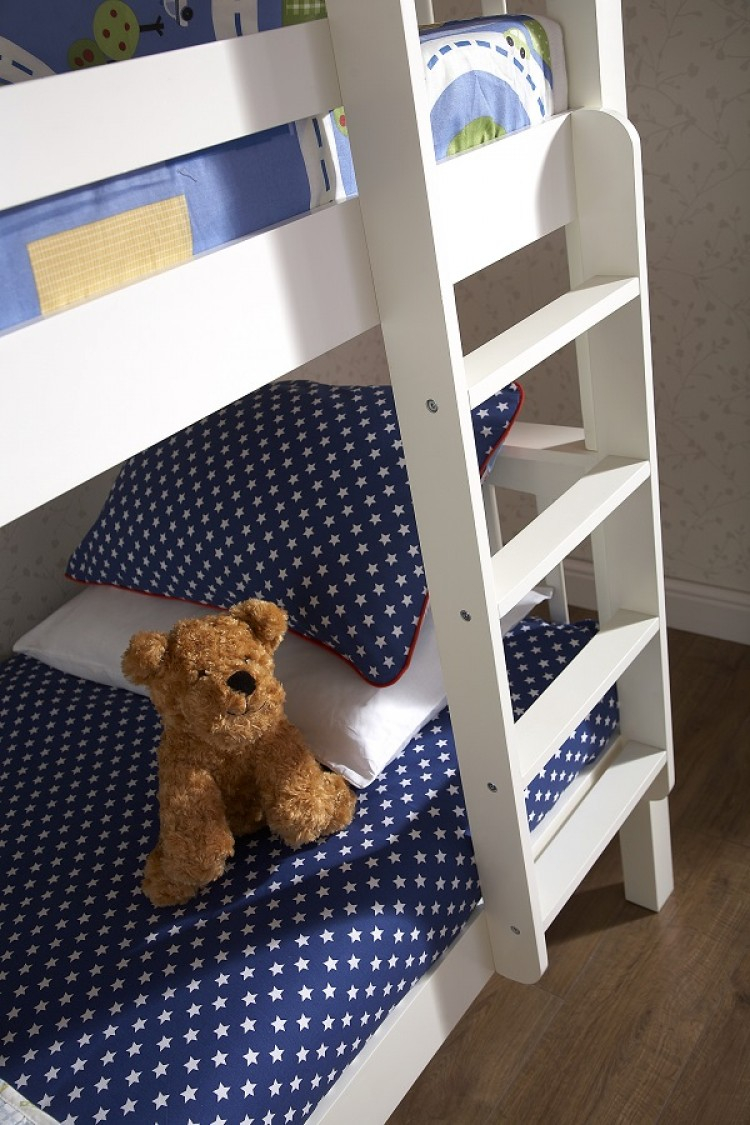 Gfw Novaro White Wooden Bunk Bed By Gfw intended for