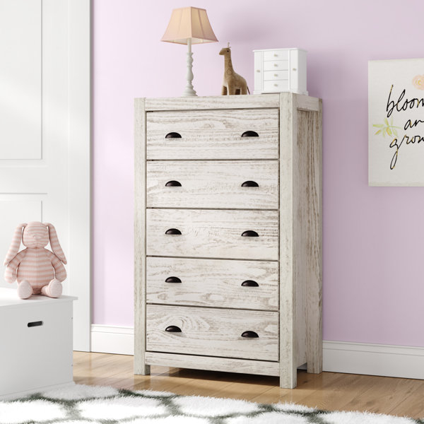Grain Wood Furniture Montauk 5 - Drawer Dresser &Amp; Reviews | Wayfair with regard to Montauk Dresser Secrets Unveiled How to Style and Maintain Your Furniture