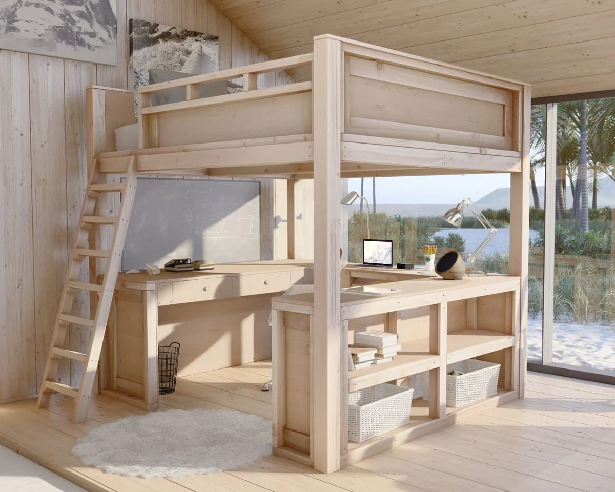 How To Build Loft Bed Stairs | Storables pertaining to Transforming Spaces How a Versatile Design Loft Bed with Stairs Enhances Functionality