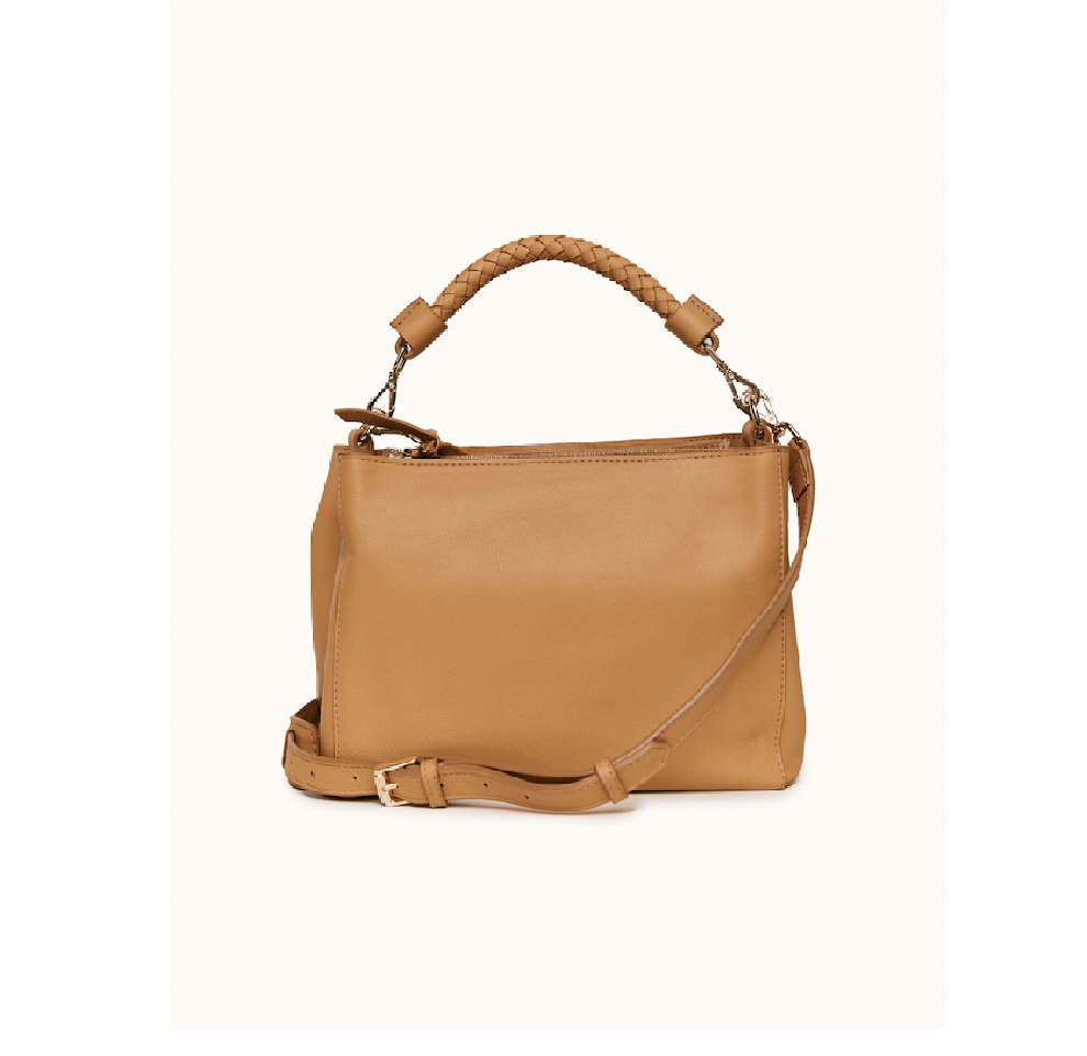 Jackee Crossbody-Cognac | Allure &Amp; Co. with