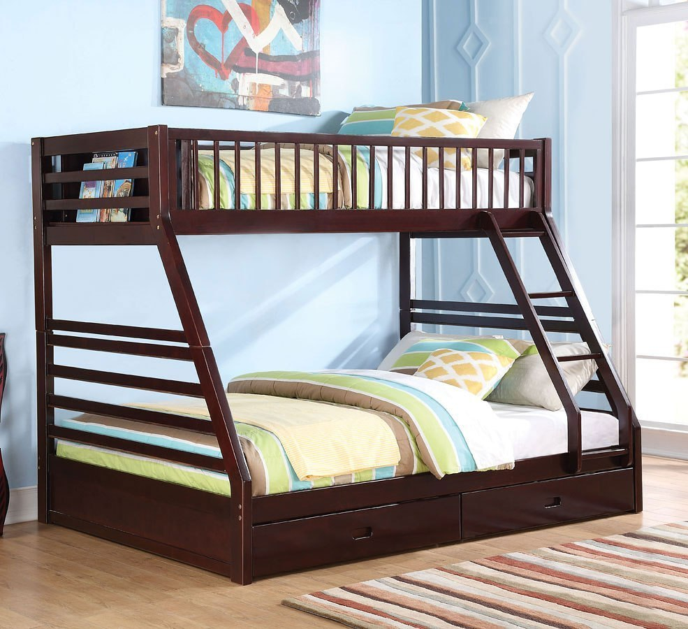 Jason Twin Xl Over Queen Bunk Bed By Acme Furniture | Furniturepick inside Long Term Value What Makes the ACME Jason II Loft Bed a Smart Investment
