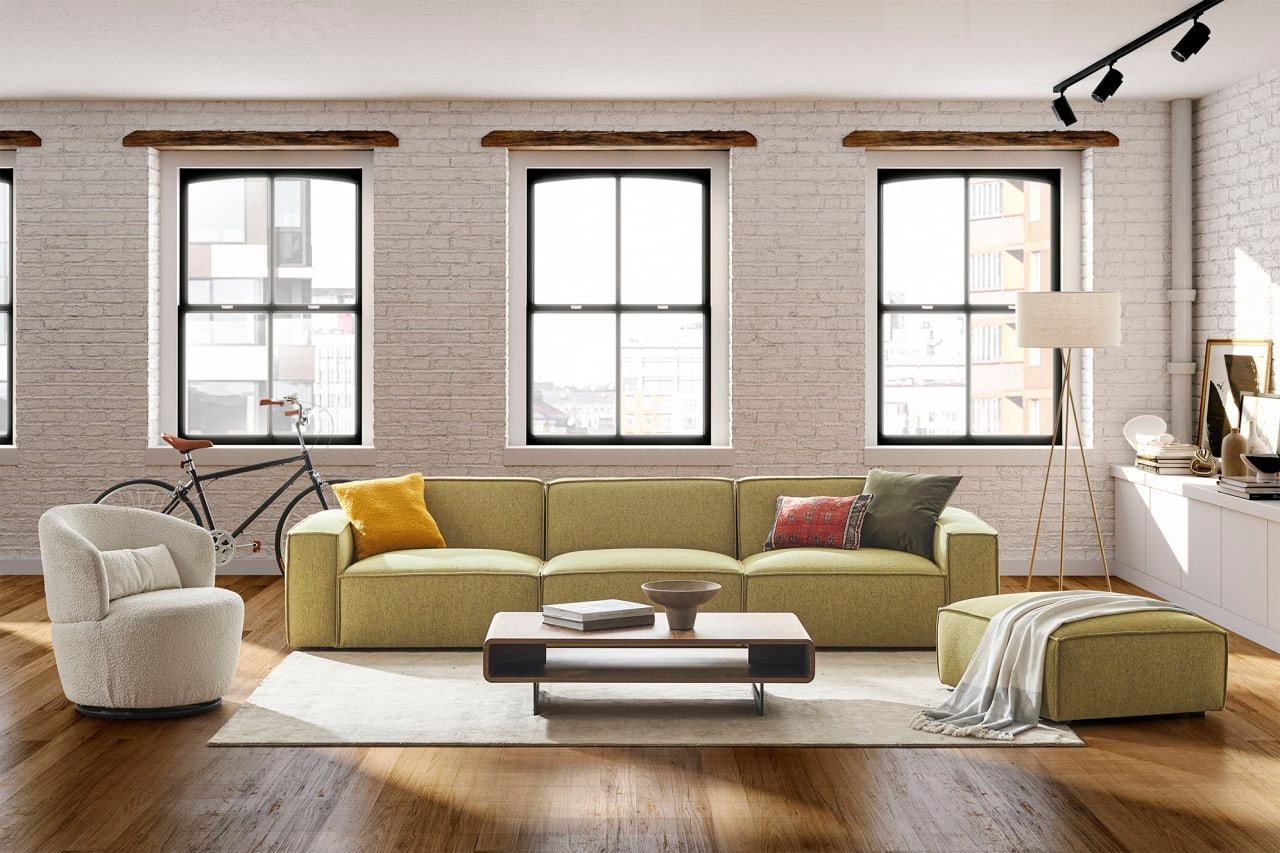 Jonathan Armless Sofa: Where Trendy Design Meets Total Comfort| Eyedea ... intended for