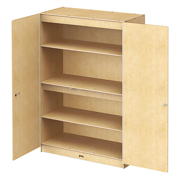 Jonti-Craft Baltic Birch 5953Jc 48" X 24" X 72" Locking Wood Wide ... throughout Durability and Design Exploring the World of Jonti-Craft Cabinets