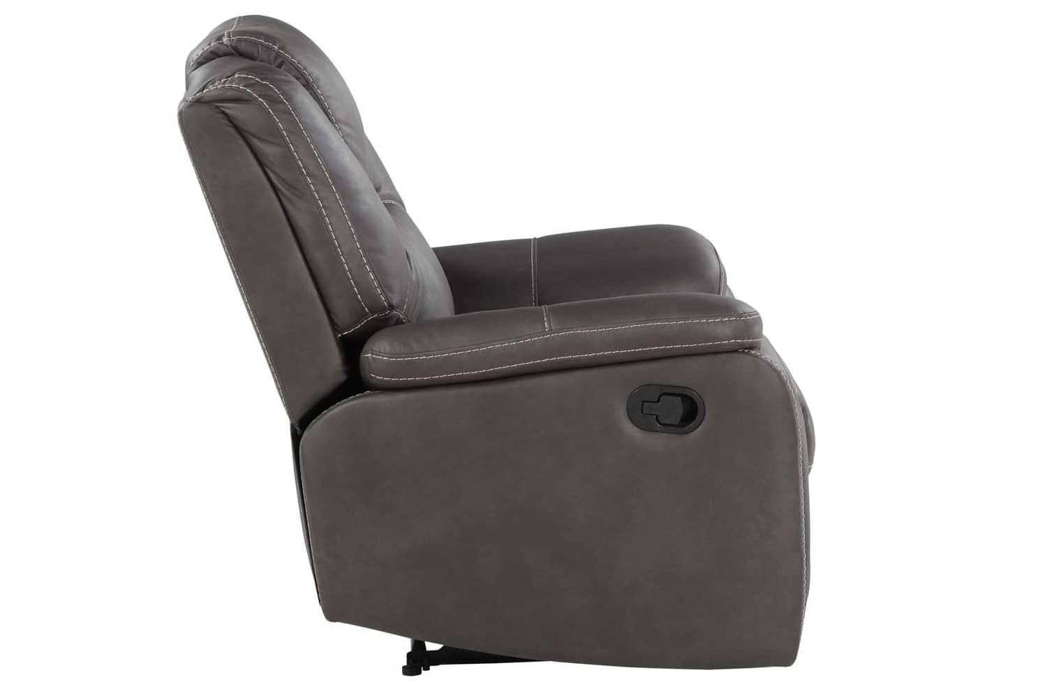 Katrine Charcoal Manual Recliner - Georgia Furniture Mart intended for Katrine Manual Reclining Sofa Charcoal Understanding the Features