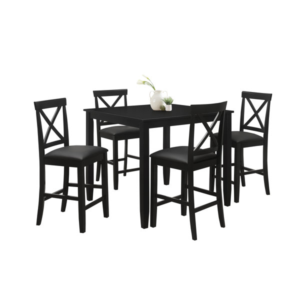 Laurel Foundry Modern Farmhouse Wolk 5 - Piece Dining Set & Reviews ... with regard to