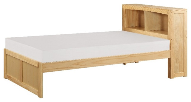 Lexicon Contemporary Wood And Mdf Board Twin Bookcase Bed In Natural ... for