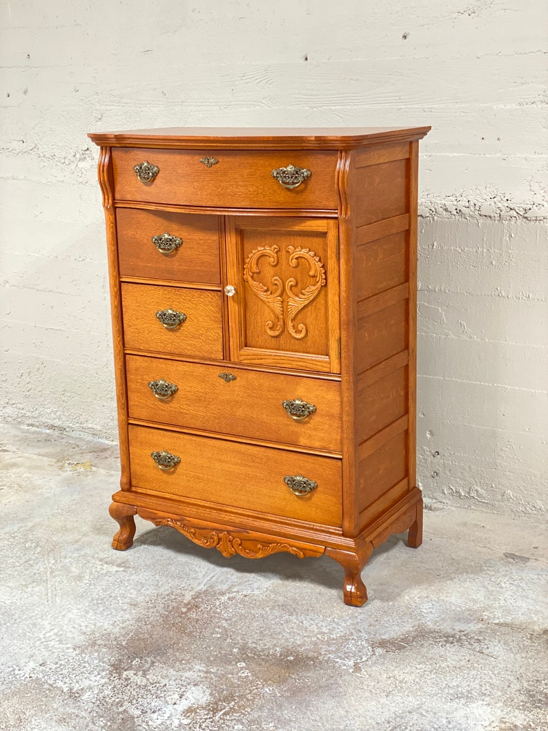 Lexington Furniture Door Chest Victorian Sampler Collection - Etsy with regard to The Timeless Appeal of Vintage White Furniture: A Deep Dive with the Como Door Chest