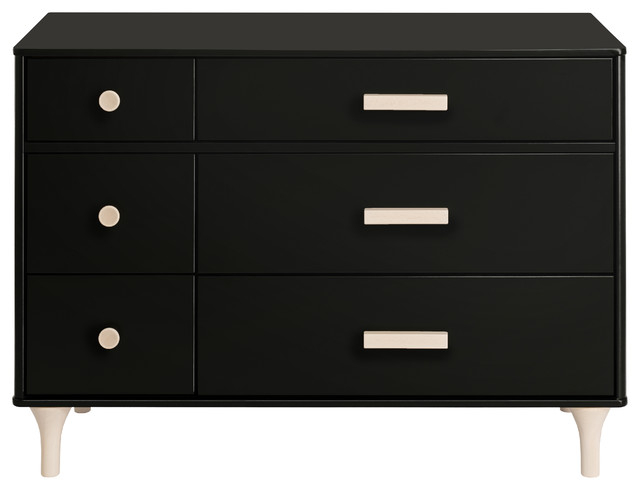 Lolly 6-Drawer Assembled Double Dresser - Midcentury - Kids Dressers ... pertaining to