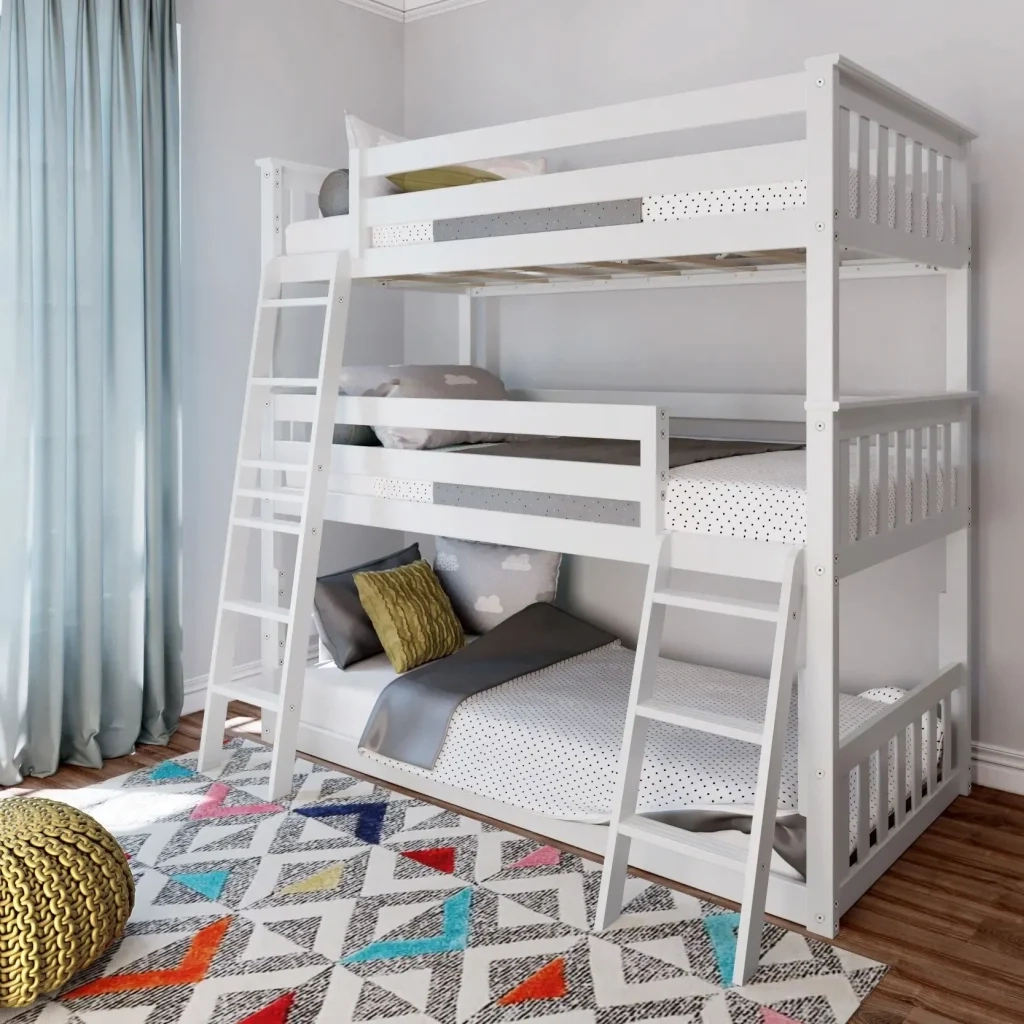 Maximizing Style And Space: The Ultimate Guide To Triple Bunk Beds ... with regard to Maximizing Space The Benefits of Bunk Beds with Storage Solutions