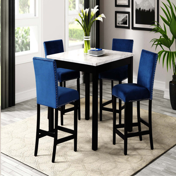 Mercer41 5 - Piece Dining Set | Wayfair regarding Unveiling the Charm of a 5-Piece Dining Set Exploring Design and Functionality