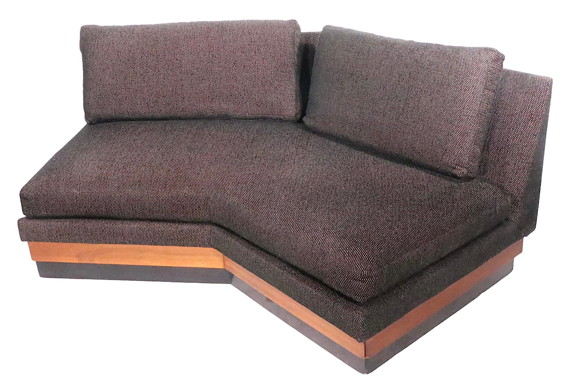 Mid Century Sectional Sofa By Adrian Pearsall For Craft Associates C ... intended for Beyond the Surface Unpacking the Mundo Sectional's Craftsmanship