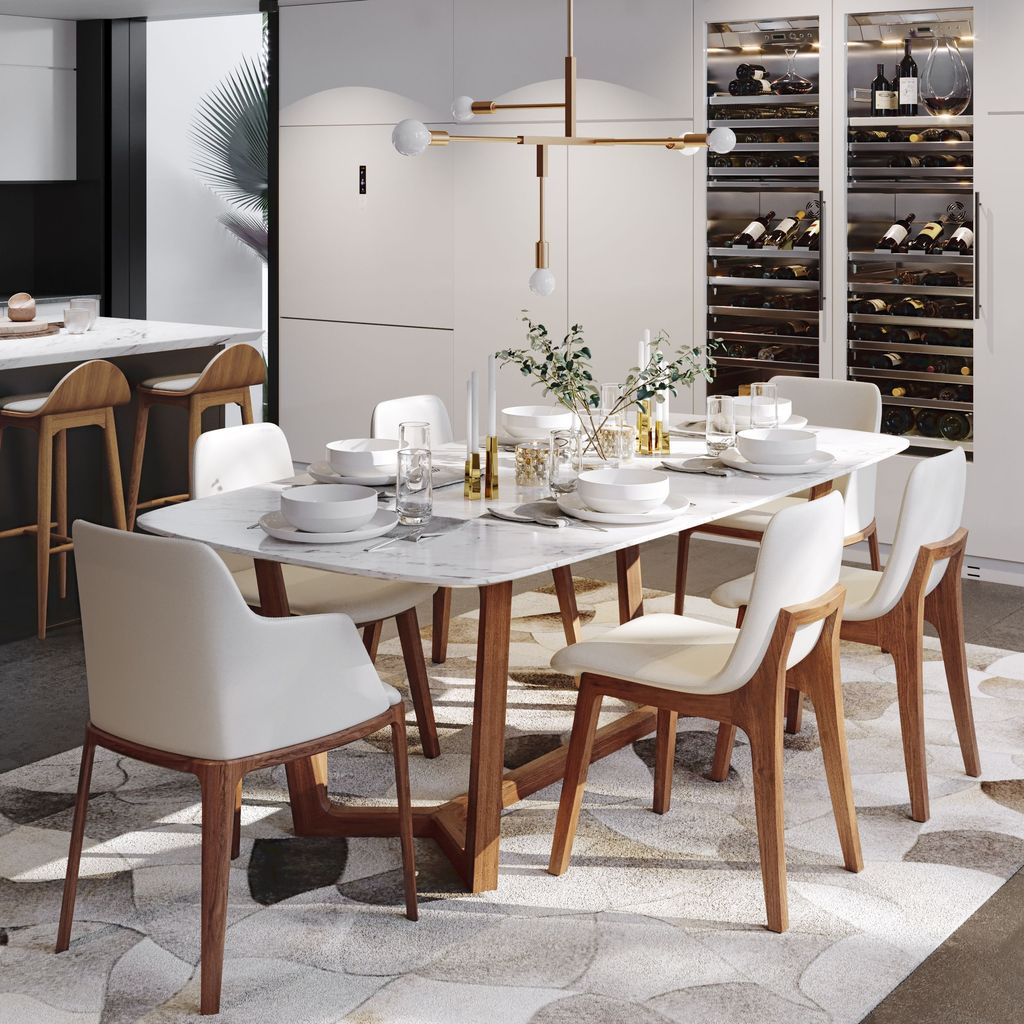 Modern Dining Table Design Ideas ~ 44 Relaxing Dining Tables Design ... in