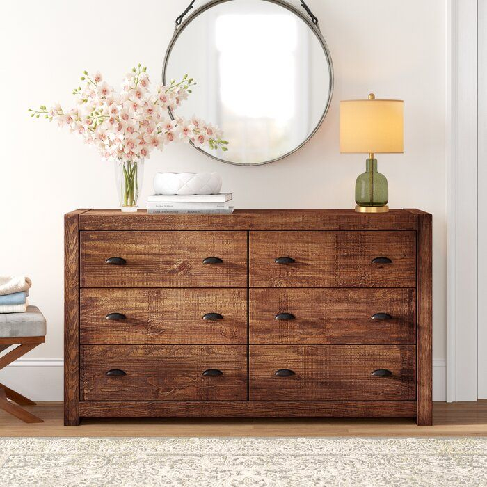 Montauk 6 - Drawer Dresser | Bedroom Set, Rustic Bedroom Decor, Furniture inside