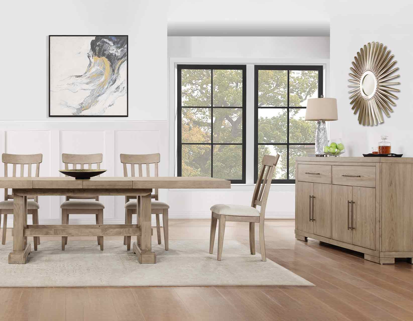 Napa 5-Piece 72-108-Inch Dining Set, Sand(Table & 4 Side Chairs ... intended for Unveiling the Charm of a 5-Piece Dining Set Exploring Design and Functionality