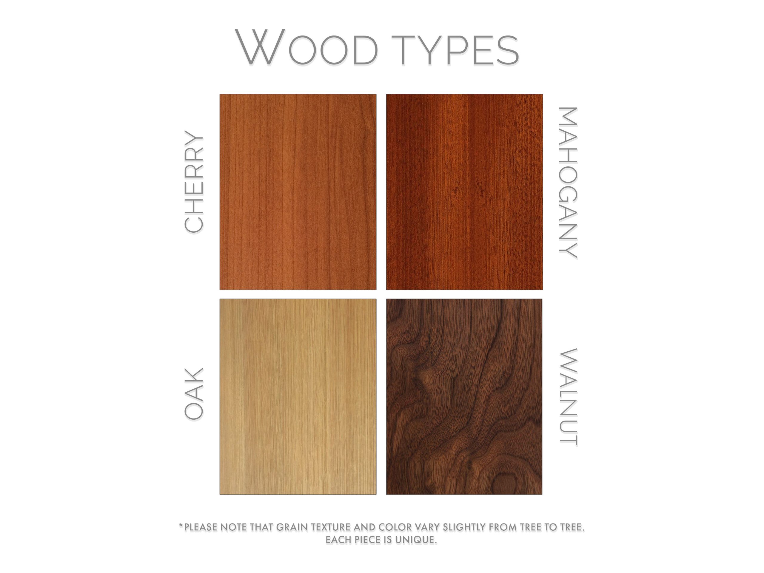 Natural Wood Sample With Clear Satin Finish - Nathan Hunter Design in