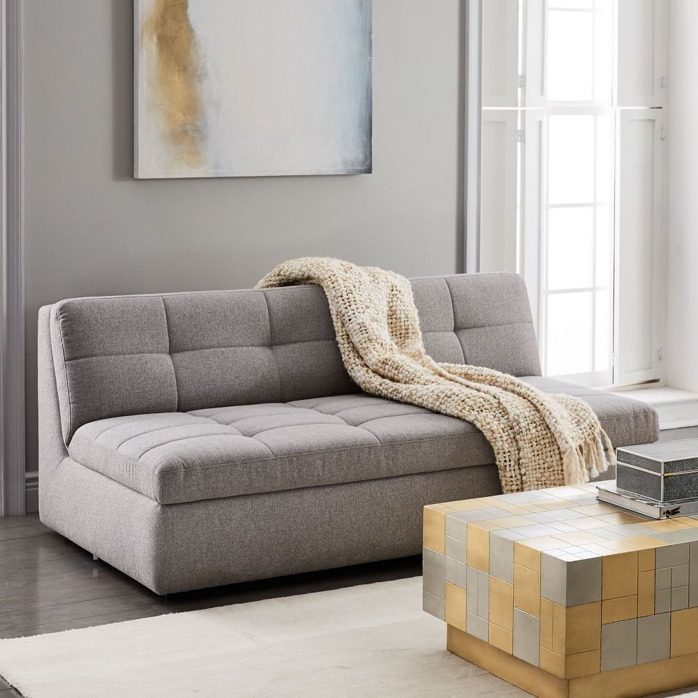 Plateau Armless Sofa (68") | Living Room Sofa Design, Armless Sofa ... regarding
