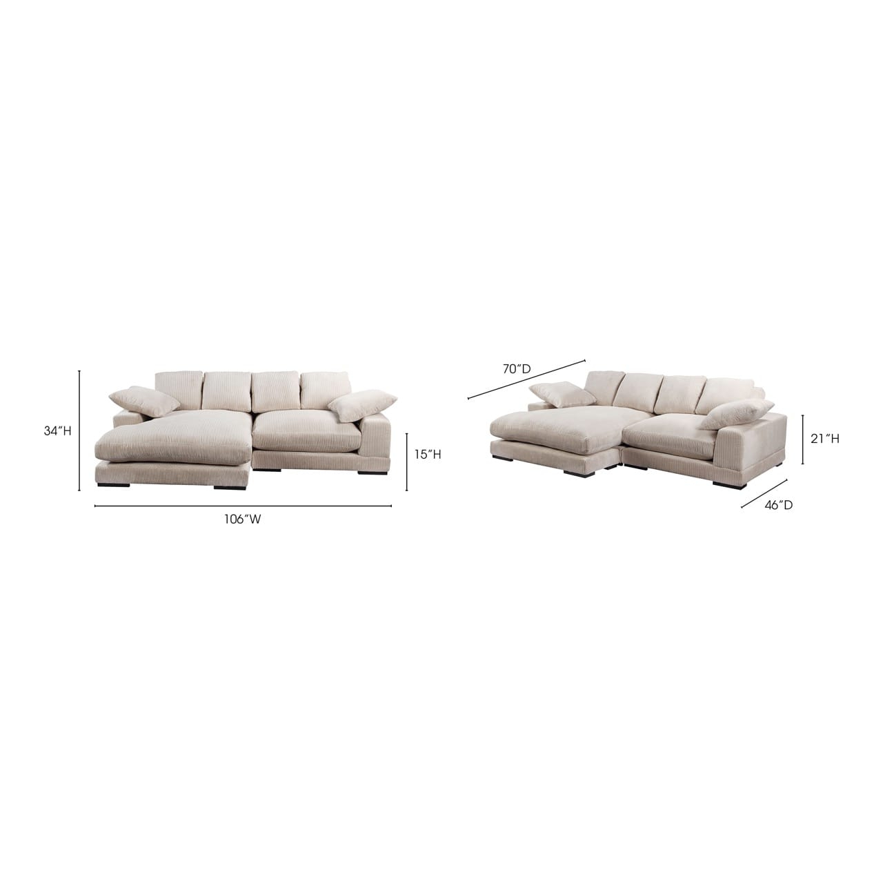 Plunge Sectional Cappuccino At Futonland in Plunge Sectional Cappuccino Maintenance Tips to Extend the Life of Your Investment