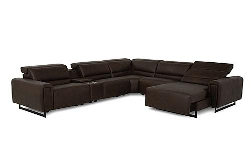 Plunge Sectional Cappuccino At Futonland with regard to