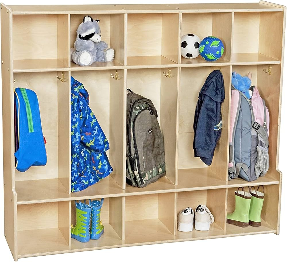 Preschool Entryways And Cubbie Areas Store | Varsana.com pertaining to Installation and Maintenance Tips for Your Young Time 10 Section Locker
