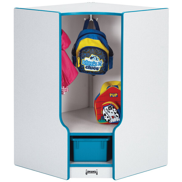 Rainbow Accents 6682Jcww005 24" X 24" X 35" Toddler-Height Teal Truedge ... regarding