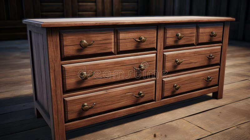 Realistic 3D Dresser Model For Ffxvii With Unreal Engine 5 Style Stock ... in Beyond the Basics Exploring Materials and Craftsmanship of the Darlington Dresser