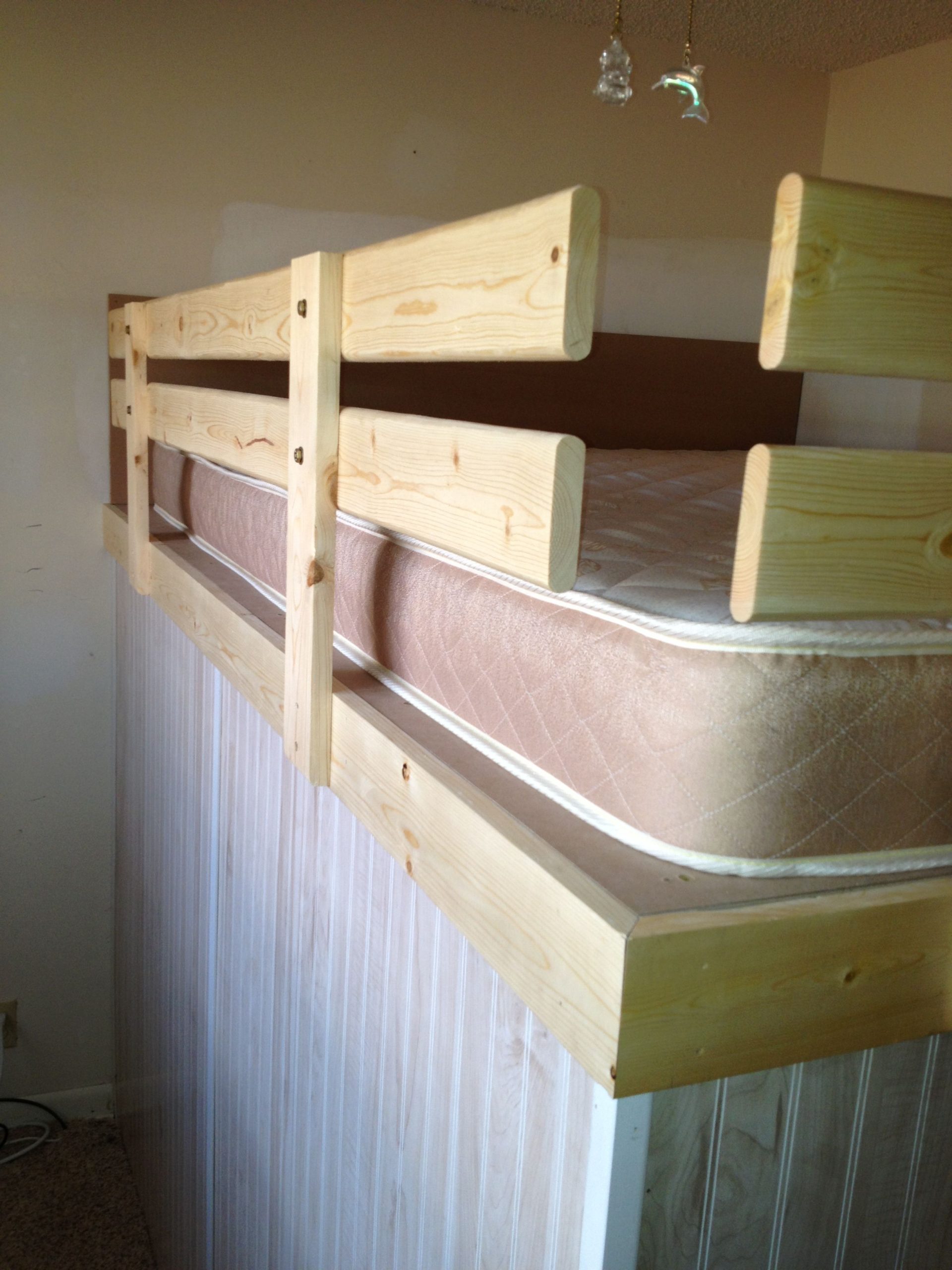 Safety Rails For Loft Bed #Grodconstruction #Diy pertaining to