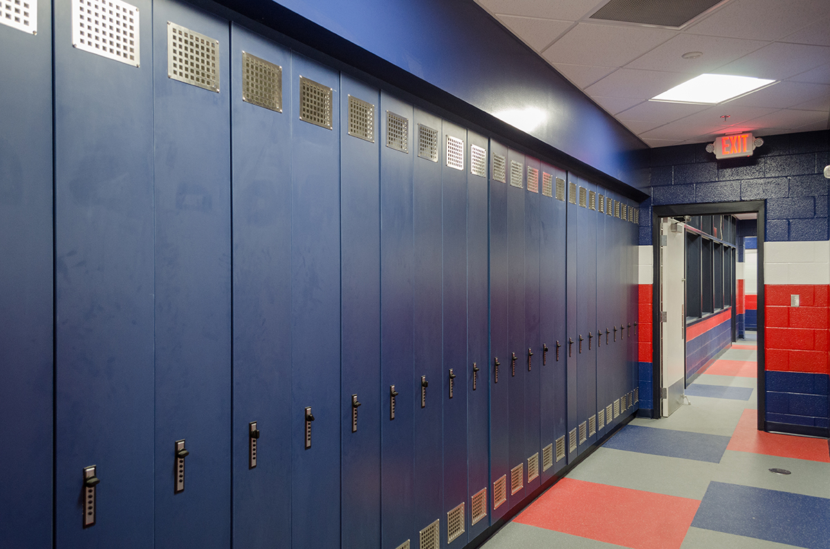 Saginaw Spirit Locker Room Addition &Amp; Renovation | William A. Kibbe ... within Integrating Platinum Tubs to Enhance Locker Organization and Efficiency