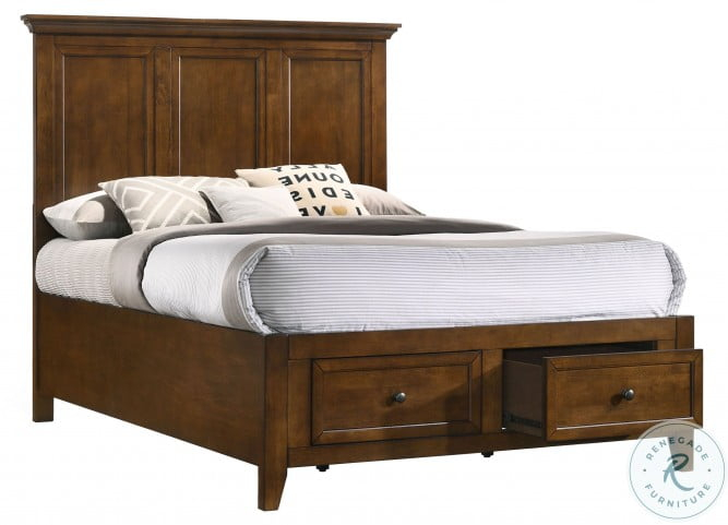 San Mateo Youth Tuscan Full Storage Bed With Deck From Intercon ... inside San Mateo Youth Furniture A Look at the Durability and Build Quality