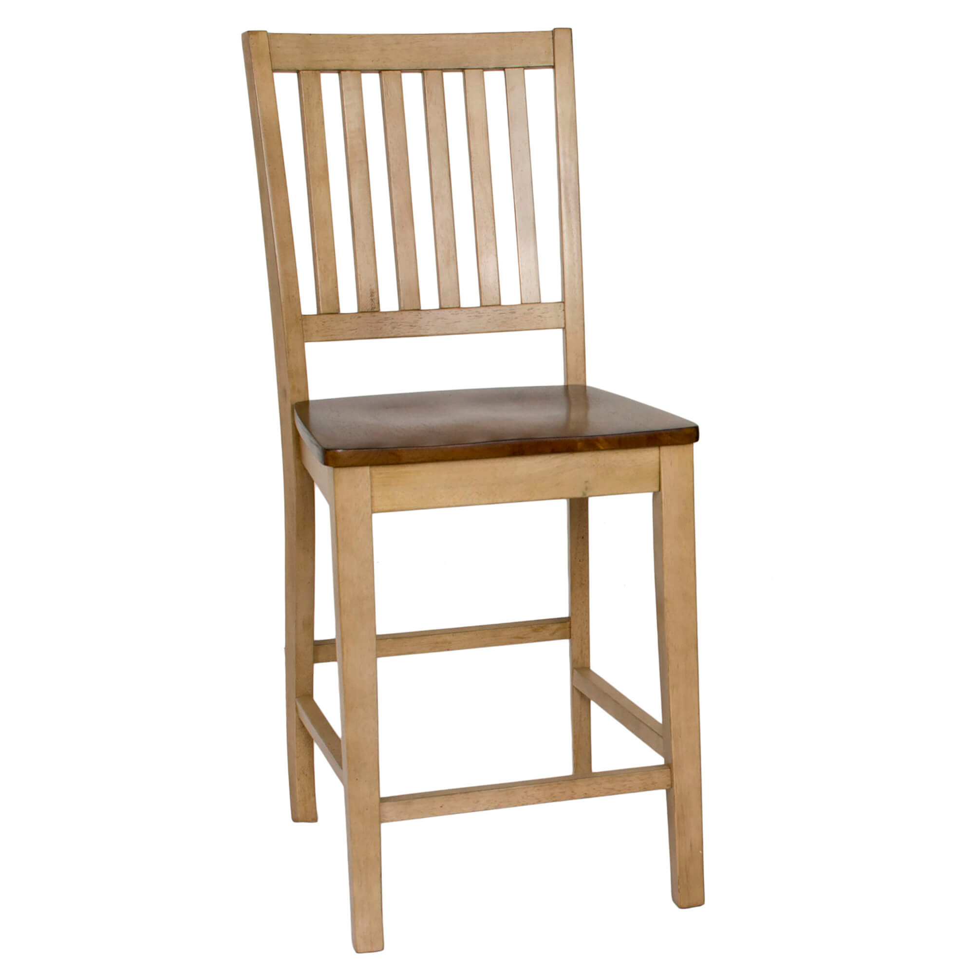 Slat Back Barstool (Set Of 2) - Country Cottage Furniture intended for