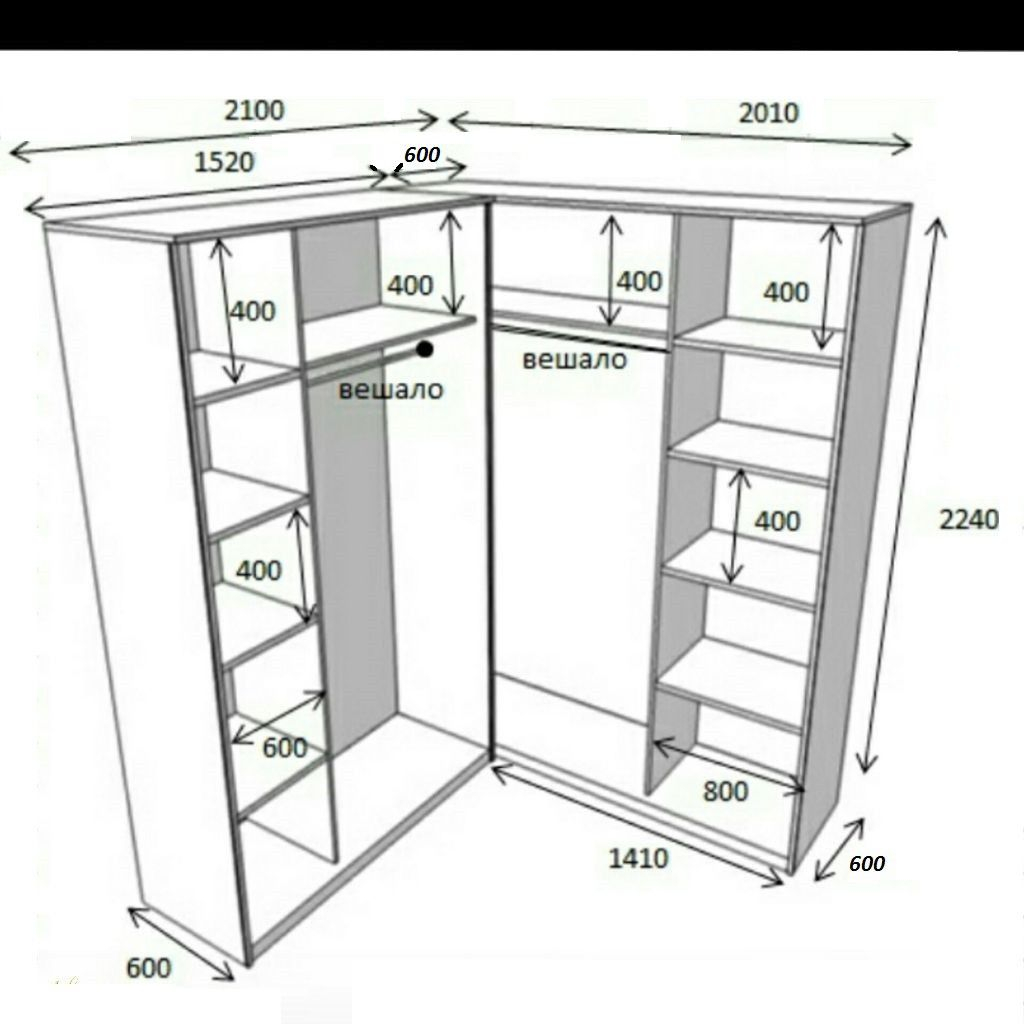 Standard Size Wardrobe Dimensions And Design Ideas To See More Read It👇 ... in
