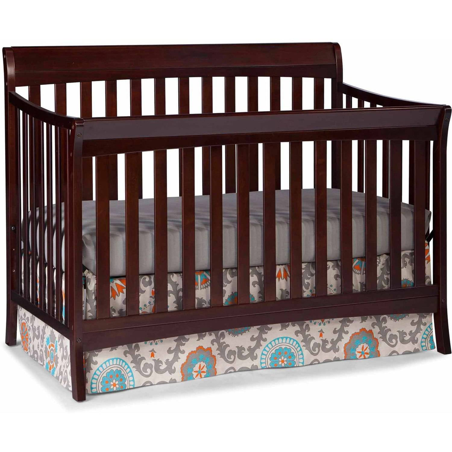 Storkcraft Avalon 4-In-1 Convertible Crib Espresso - Walmart.com in White Wonderland A Deep Dive into the Stork Craft Avalon Design