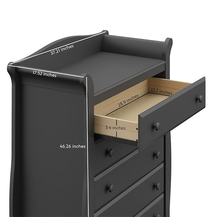 Storkcraft Avalon 5 Drawer Dresser with regard to White Wonderland A Deep Dive into the Stork Craft Avalon Design