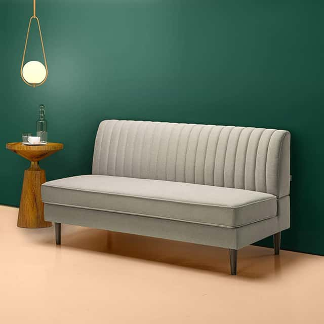 The 7 Best Armless Sofas In 2022 - Rhythm Of The Home pertaining to Maximizing Space and Style Choosing Your Perfect Armless Sofa